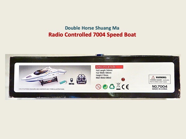 shuang ma 7004 boat